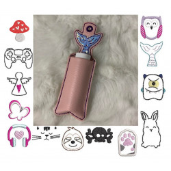 Stickserie - ITH Lippenbalsam oder USB Stick Tasche Vol. 3